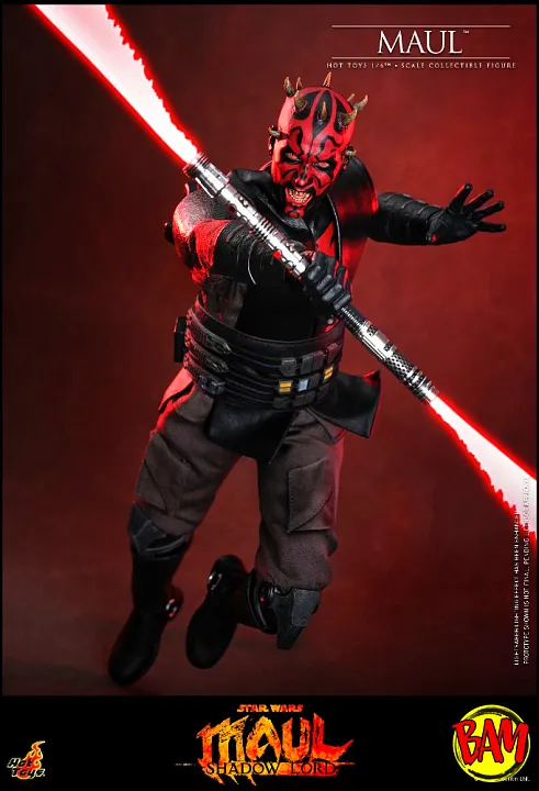 Hot Toys: TMS187 Darth Maul 1/6 Scale Actionfigur (Star Wars | Maul – Shadow Lord)