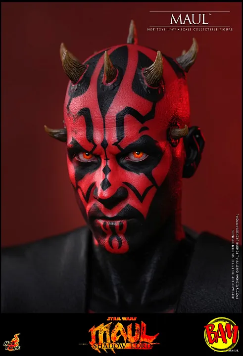 Hot Toys: TMS187 Darth Maul 1/6 Scale Actionfigur (Star Wars | Maul – Shadow Lord)