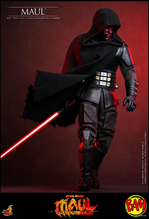 Hot Toys: TMS187 Darth Maul 1/6 Scale Actionfigur (Star Wars | Maul – Shadow Lord)
