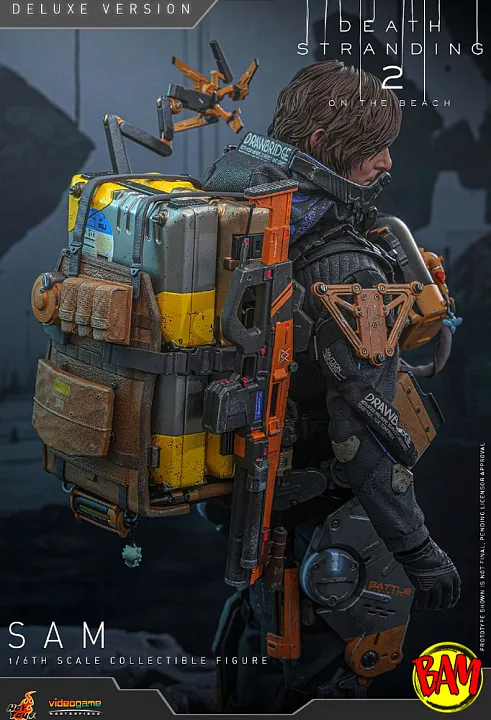 Hot Toys: VGM76 Sam 1/6 Scale Actionfigur Deluxe Version (Death Stranding 2)