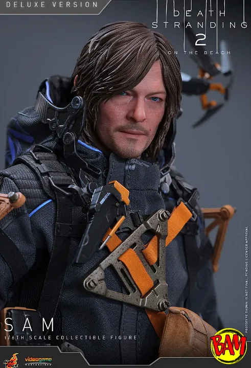 Hot Toys: VGM76 Sam 1/6 Scale Actionfigur Deluxe Version (Death Stranding 2)