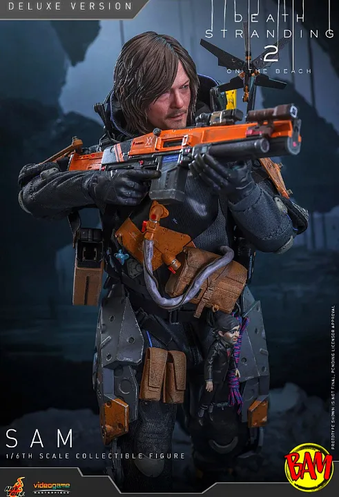 Hot Toys: VGM76 Sam 1/6 Scale Actionfigur Deluxe Version (Death Stranding 2)