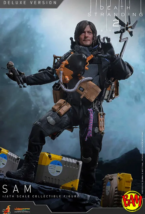 Hot Toys: VGM76 Sam 1/6 Scale Actionfigur Deluxe Version (Death Stranding 2)