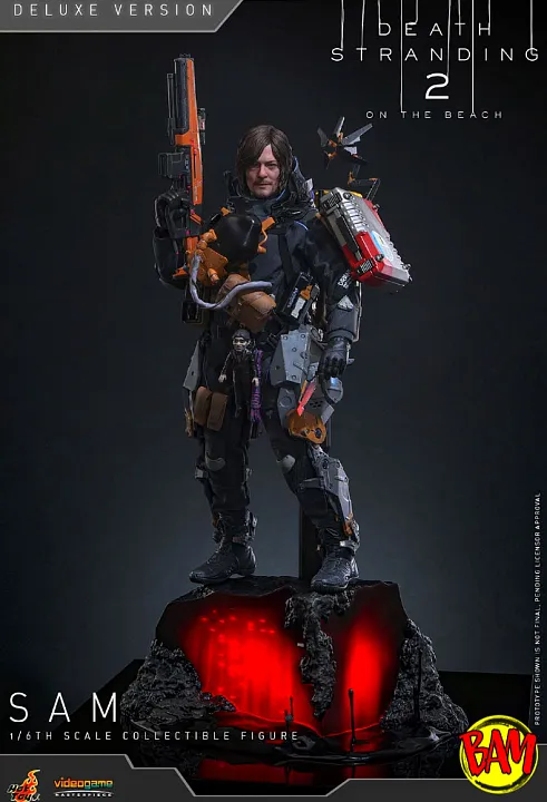 Hot Toys: VGM76 Sam 1/6 Scale Action Figure Deluxe Version (Death Stranding 2)