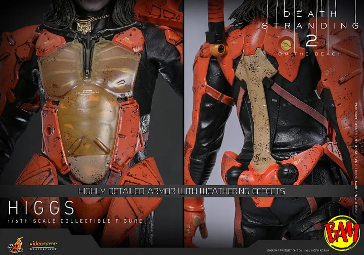Hot Toys: VGM79 Higgs Monaghan 1/6 Scale Actionfigur (Death Stranding 2)