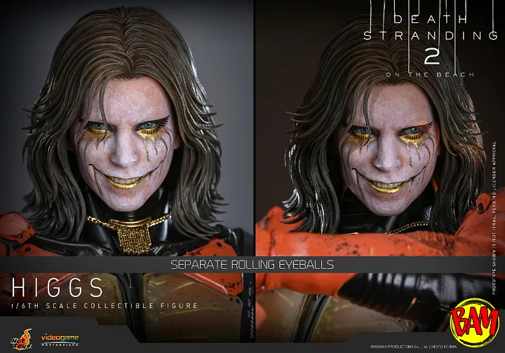 Hot Toys: VGM79 Higgs Monaghan 1/6 Scale Actionfigur (Death Stranding 2)