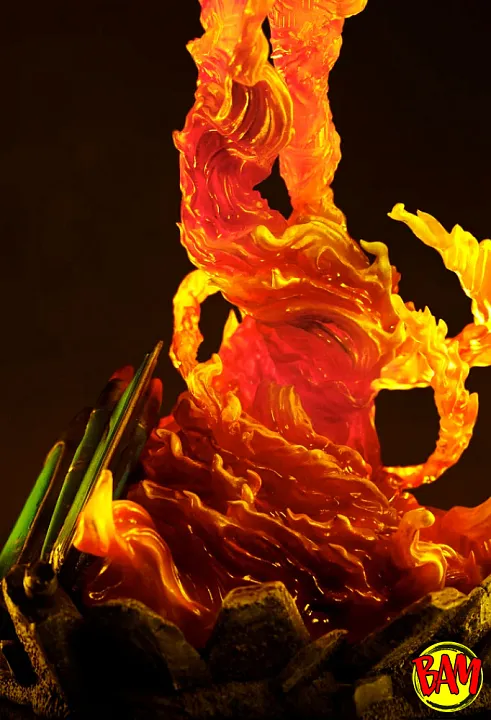 Iron Studios: Art Scale 1/10 Human Torch Statue (Fantastic Four)