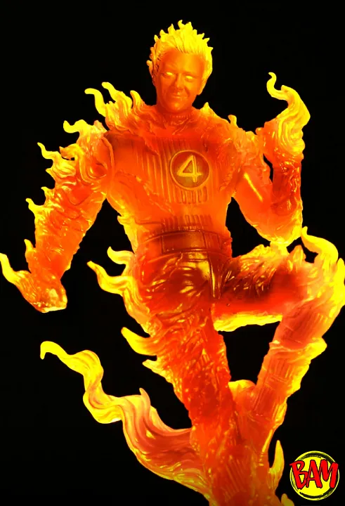 Iron Studios: Art Scale 1/10 Human Torch Statue (Fantastic Four)