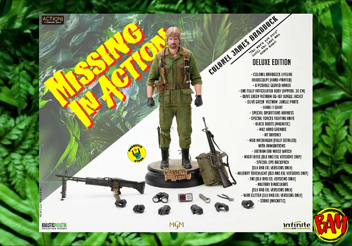 Infinite Statue: Colonel James Braddock 1/6 Scale Actionfigur (Missing In Action) Deluxe Edition