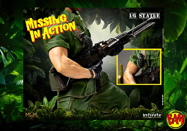 Infinite Statue: Colonel James Braddock Statue (Missing In Action)