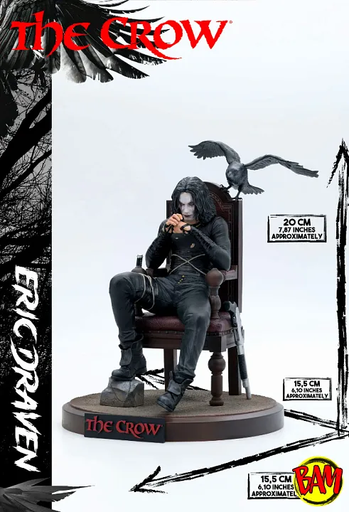 Infinite Statue: Icon X Eric Draven 1/10 Scale PVC Statue (The Crow)