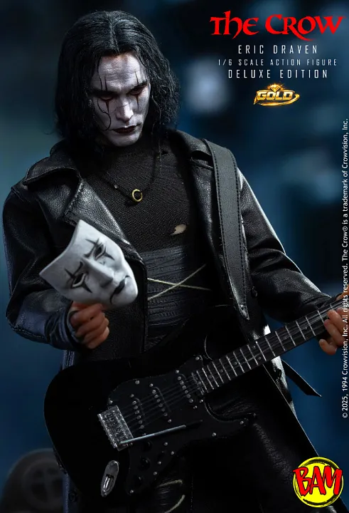 Infinite Statue: Maestro Eric Draven 1/6 Scale Actionfigur (The Crow) Deluxe Gold Edition