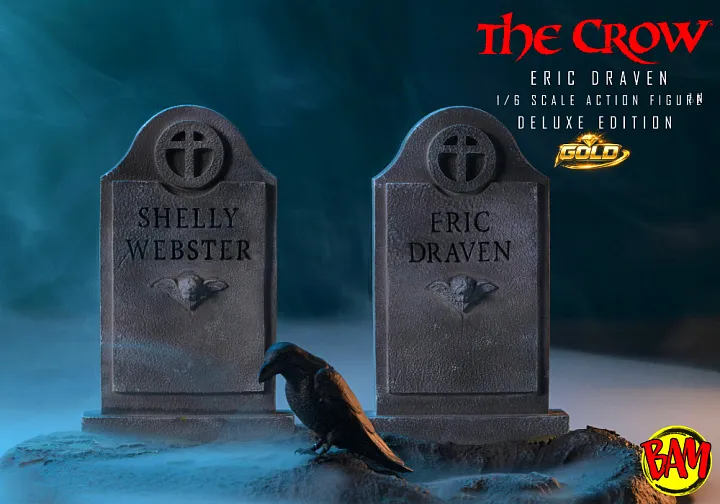 Infinite Statue: Maestro Eric Draven 1/6 Scale Actionfigur (The Crow) Deluxe Gold Edition