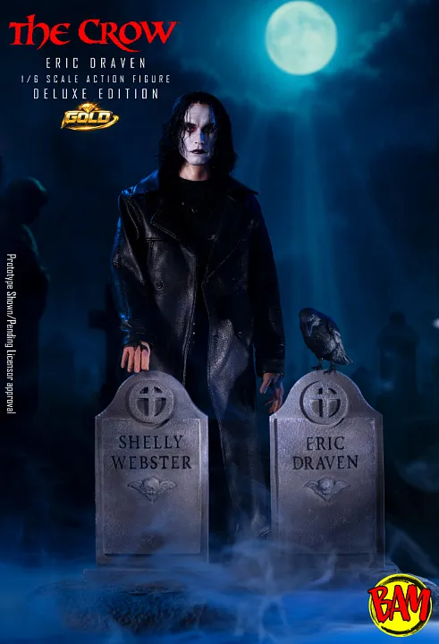 Infinite Statue: Maestro Eric Draven 1/6 Scale Actionfigur (The Crow) Deluxe Gold Edition