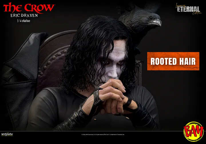 Infinite Statue: Eric Draven Statue (The Crow) Luxury Eternal Edition