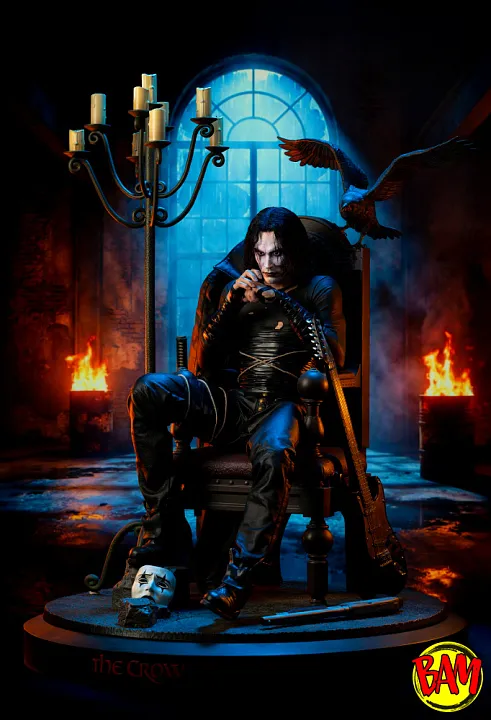 Infinite Statue: Eric Draven Statue (The Crow) Luxury Eternal Edition
