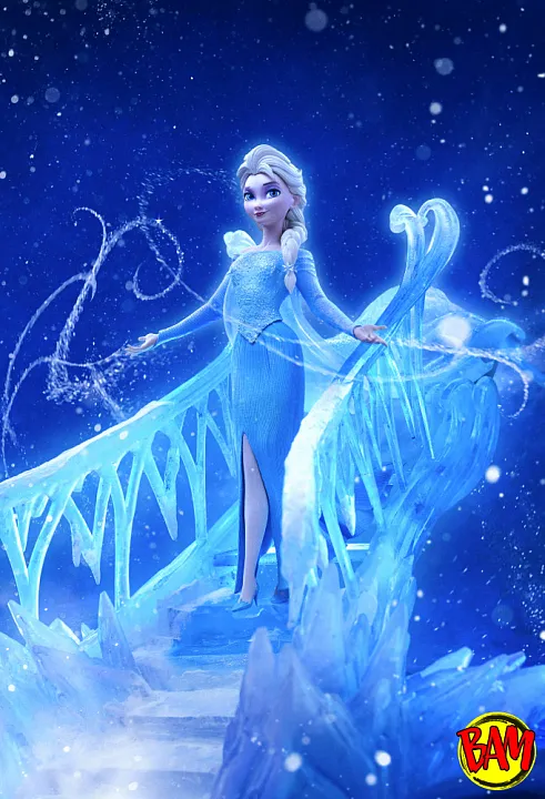 Iron Studios: Deluxe Art Scale 1/10 Elsa Statue (Frozen)