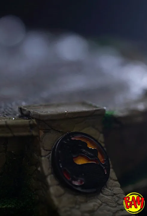 Iron Studios: Art Scale 1/10 Smoke Statue (Mortal Kombat)