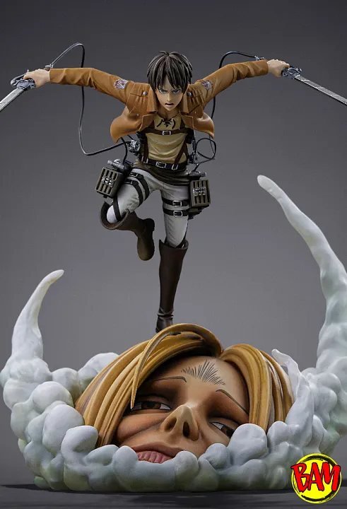 Iron Studios: Art Scale 1/10 Eren Yeager Statue (Attack on Titan)
