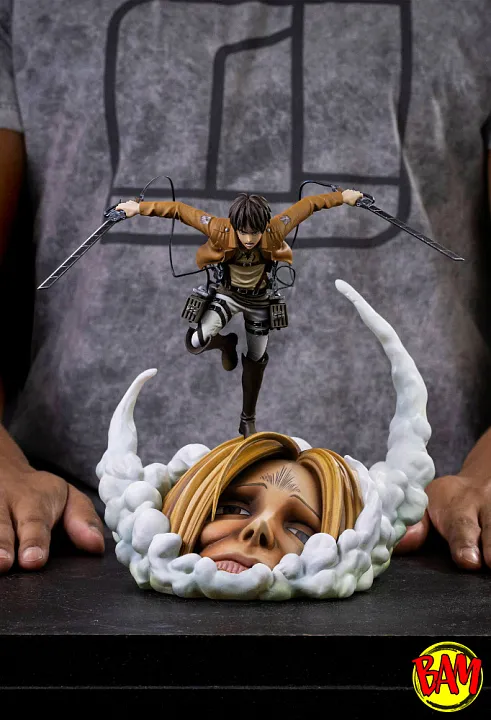Iron Studios: Art Scale 1/10 Eren Yeager Statue (Attack on Titan)