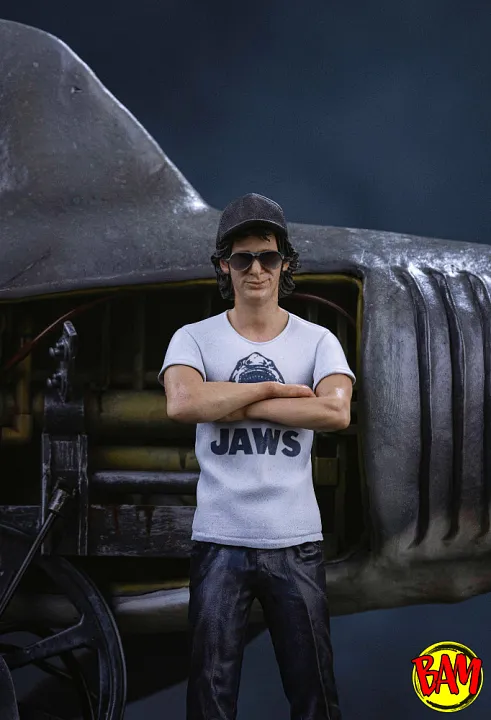 Iron Studios: Deluxe Art Scale 1/10 Steven Spielberg 50th anniversary Statue (Der weiße Hai)