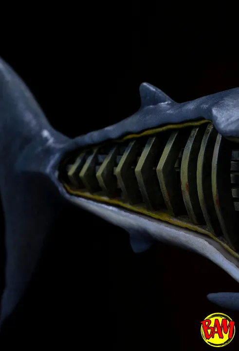 Iron Studios: Deluxe Art Scale 1/10 Steven Spielberg 50th anniversary Statue (Der weiße Hai)