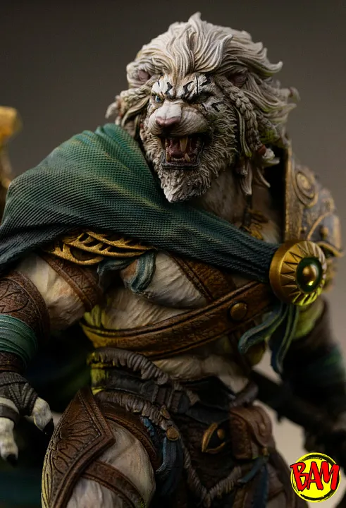 Iron Studios: Art Scale 1/10 Ajani Goldmane Statue (Magic The Gathering)