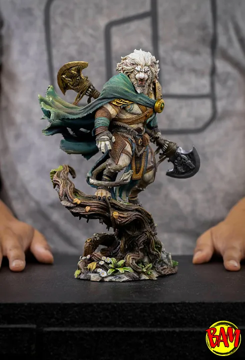 Iron Studios: Art Scale 1/10 Ajani Goldmane Statue (Magic The Gathering)