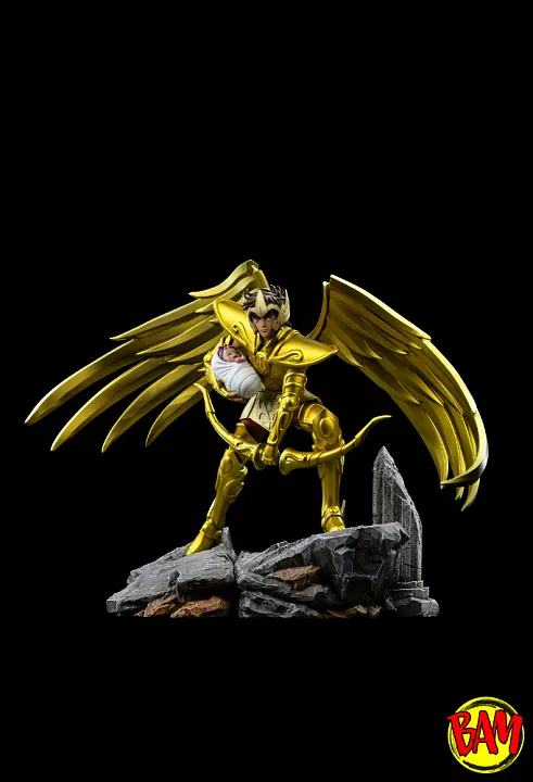 Iron Studios: Art Scale 1/10 Sagittarius Aiolos Statue (Saint Seiya)
