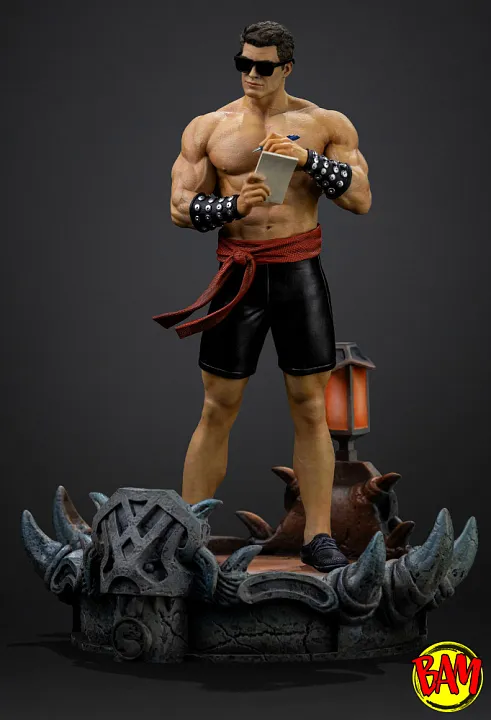 Iron Studios: Art Scale 1/10 Johnny Cage Statue (Mortal Kombat)