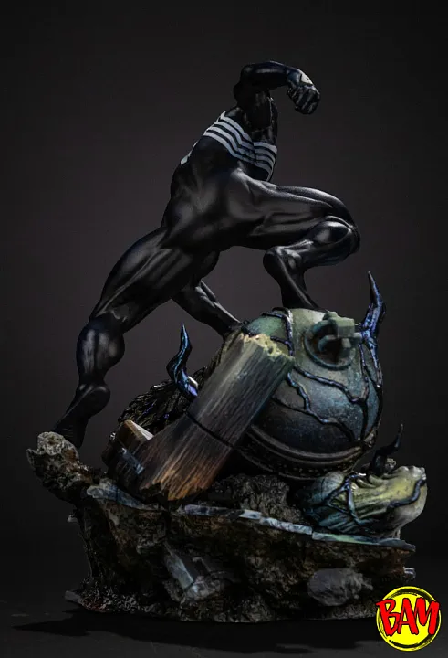 Iron Studios: BDS Art Scale 1/10 Spider Man Black Statue (Marvel)