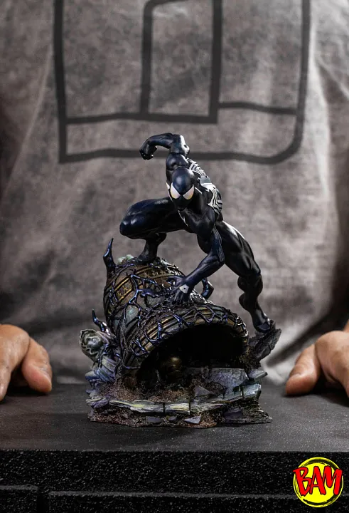 Iron Studios: BDS Art Scale 1/10 Spider Man Black Statue (Marvel)