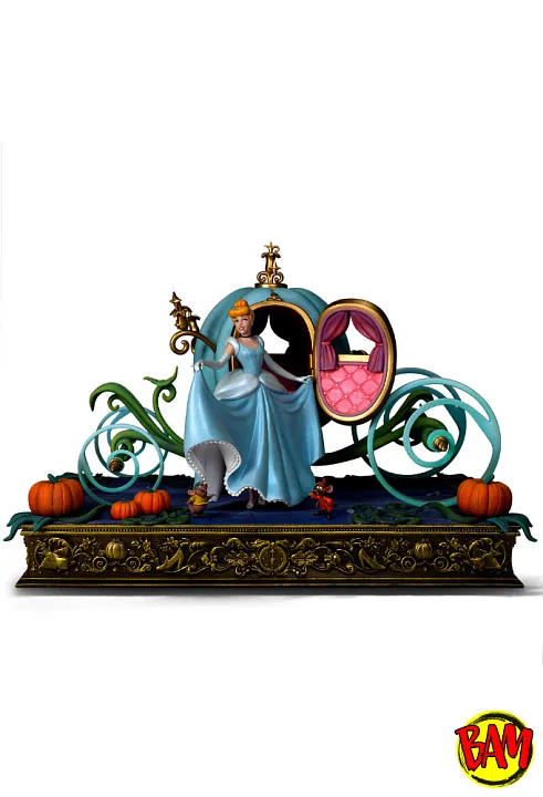 Iron Studios: Art Scale 1/10 Cinderella Statue (Disney Classics Deluxe Version 75th Year Anniversary)