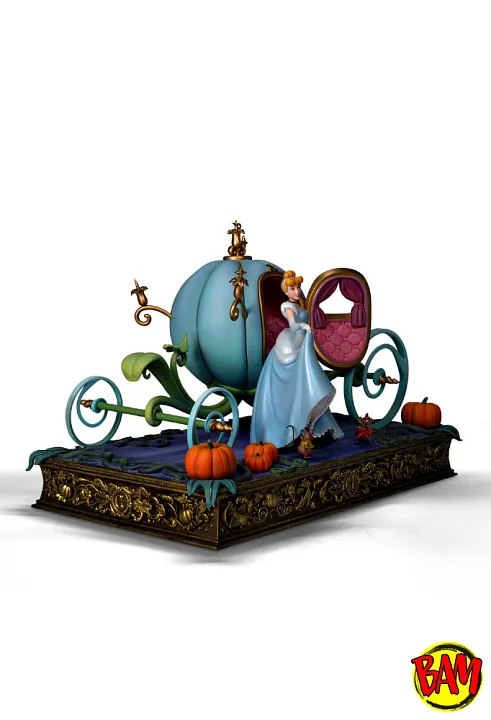 Iron Studios: Art Scale 1/10 Cinderella Statue (Disney Classics Deluxe Version 75th Year Anniversary)
