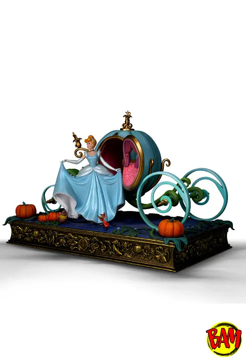 Iron Studios: Art Scale 1/10 Cinderella Statue (Disney Classics Deluxe Version 75th Year Anniversary)