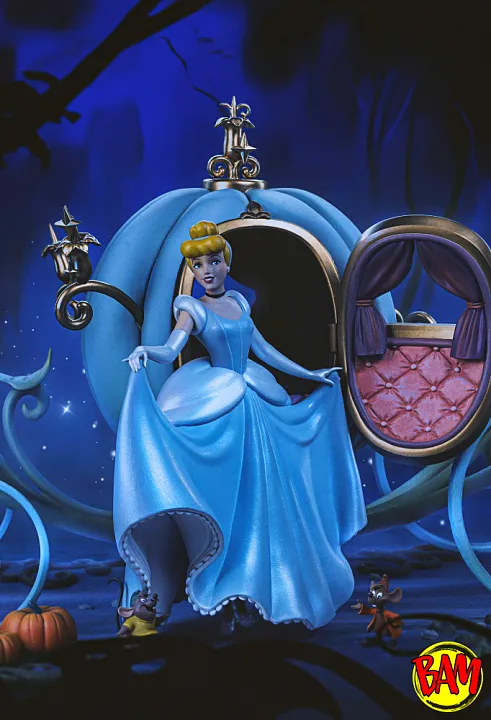 Cinderella Statue Art Scale 1/10 Disney Classics Deluxe Version 75th Year Anniversary Iron Studios