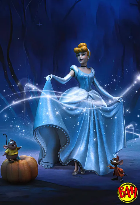 Cinderella Statue Art Scale 1/10 Disney Classics 75th Year Anniversary Iron Studios