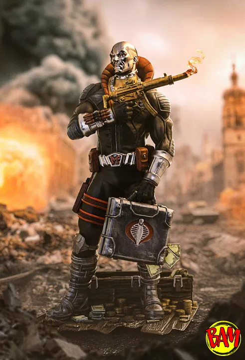 Destro Statue Art Scale 1/10 G.I Joe Iron Studios