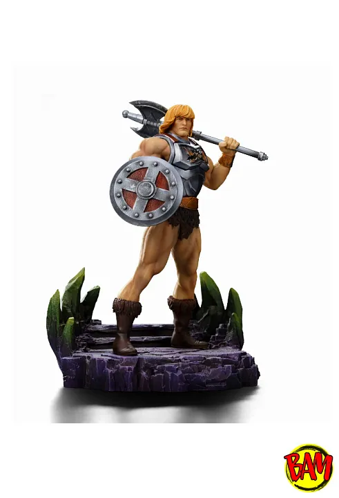 Iron Studios: Art Scale 1/10 He-Man Battle Armor Statue (Masters of the Universe)
