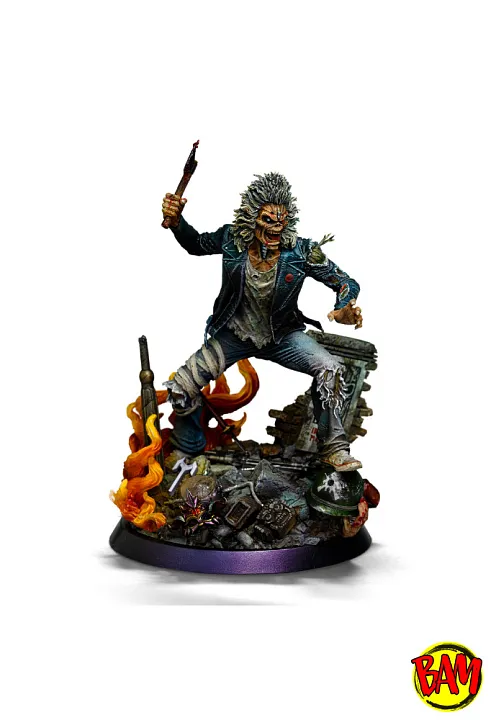 Iron Studios: Art Scale 1/10 Eddie Statue (Iron Maiden 50th Year Anniversary)