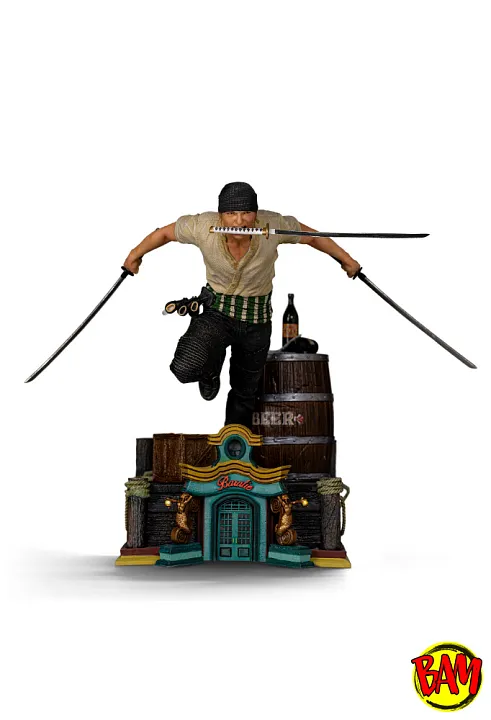 Iron Studios: Art Scale 1/10 Roronoa Zoro Statue (One Piece)