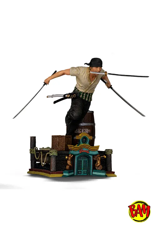 Iron Studios: Art Scale 1/10 Roronoa Zoro Statue (One Piece)