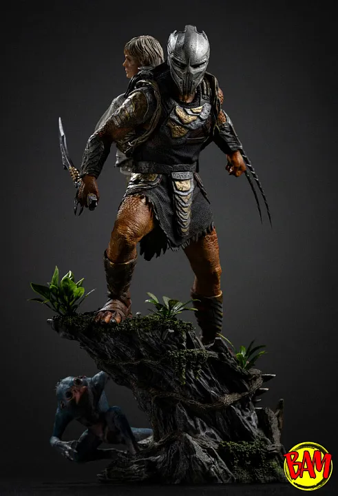 Iron Studios: Art Scale 1/10 Dek & Thia Statue (Predator Badlands)