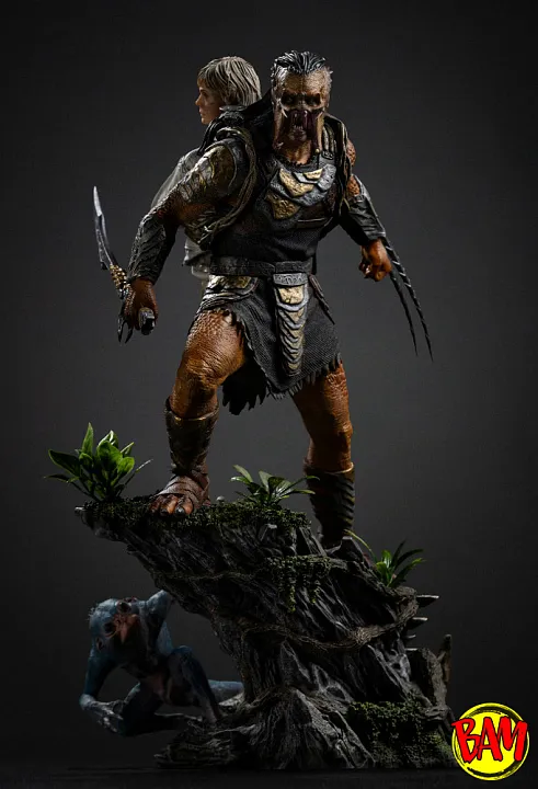 Iron Studios: Art Scale 1/10 Dek & Thia Statue (Predator Badlands)