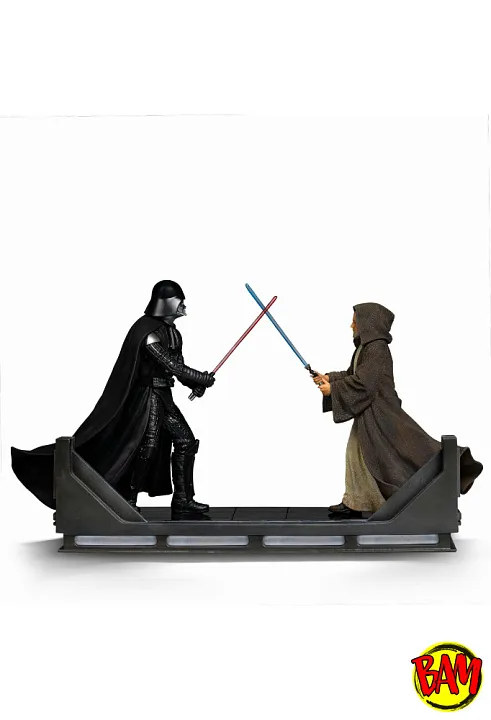 Iron Studios: Deluxe Art Scale 1/10 Darth Vader Vs Obi-Wan Star Wars Statue (CCXP Exclusive)