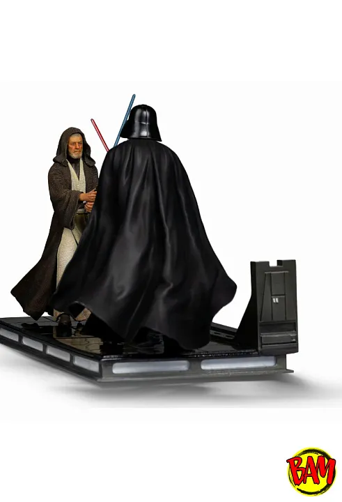 Iron Studios: Deluxe Art Scale 1/10 Darth Vader Vs Obi-Wan Star Wars Statue (CCXP Exclusive)