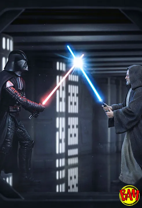 Iron Studios: Deluxe Art Scale 1/10 Darth Vader Vs Obi-Wan Star Wars Statue (CCXP Exclusive)