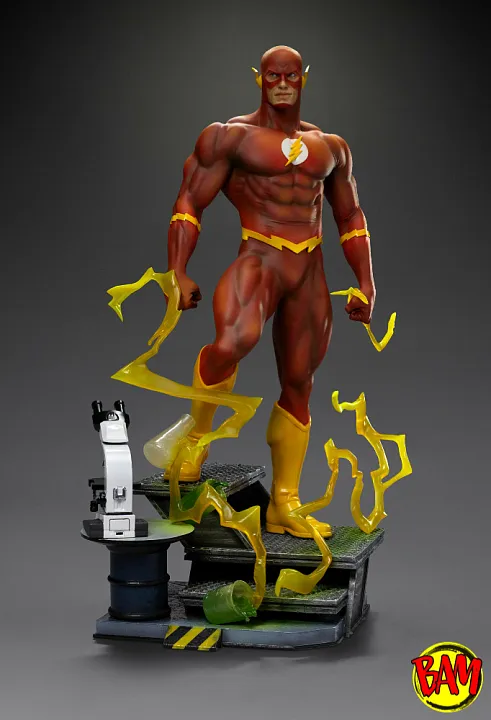 Iron Studios: Legacy Replica 1/4 Flash Statue (DC Comics)