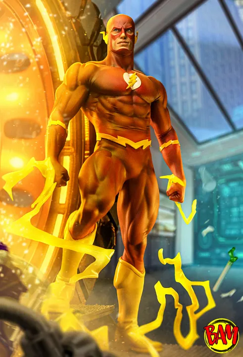 Iron Studios: Legacy Replica 1/4 Flash Statue (DC Comics)