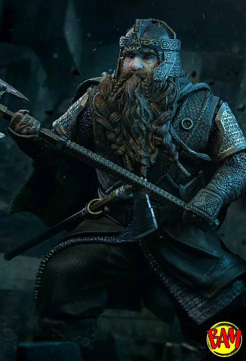 Iron Studios: Art Scale 1/10 Gimli Statue (Der Herr der Ringe)
